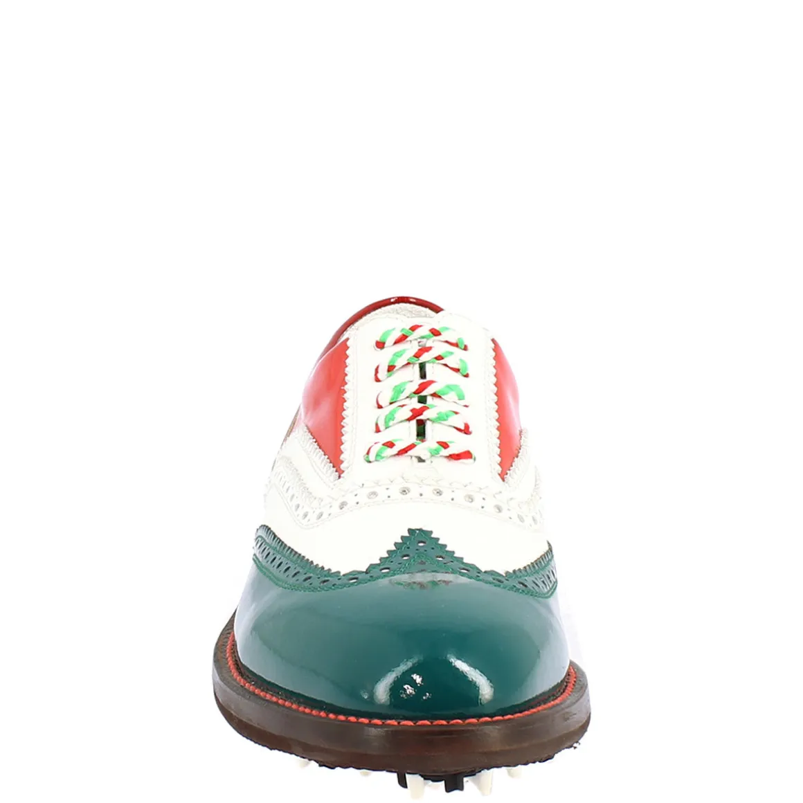 Scarpe Golf Uomo Fatte A Mano Nei Colori Della Bandiera Italiana