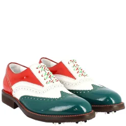 Scarpe Golf Uomo Fatte A Mano Nei Colori Della Bandiera Italiana
