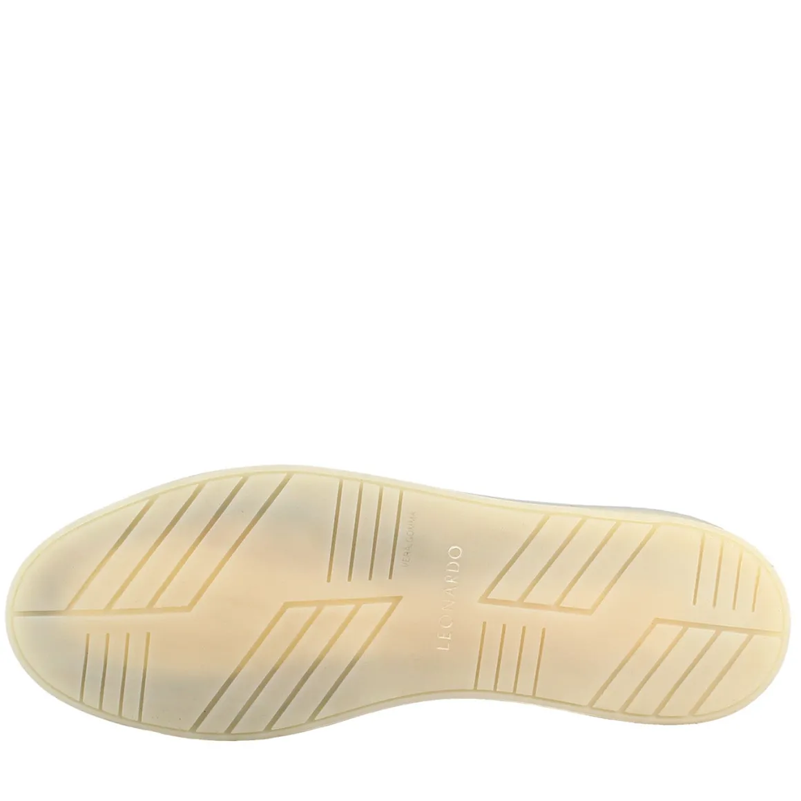 Sneaker Blu Elegante Da Uomo In Pelle Liscia