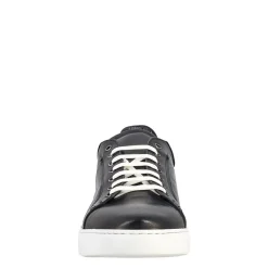 Sneaker Blu Elegante Da Uomo In Pelle Liscia