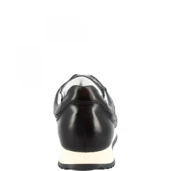 Sneakers Casual Da Uomo Fatte A Mano In Pelle Intrecciata Blu