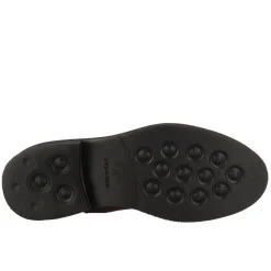 Stivaletto Artigianale Chelsea Da Donna In Pelle Colore Marrone