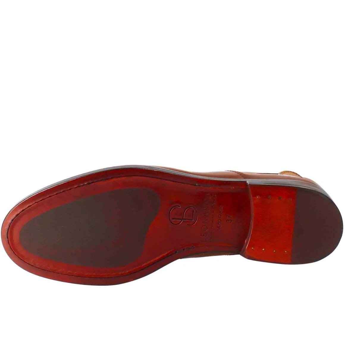 Stivaletto Chelsea Da Donna Liscio In Pelle Colore Marrone Chiaro