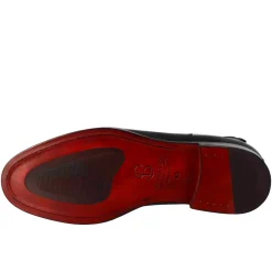Stivaletto Chelsea Da Uomo In Pelle Colore Nero Con Elastico