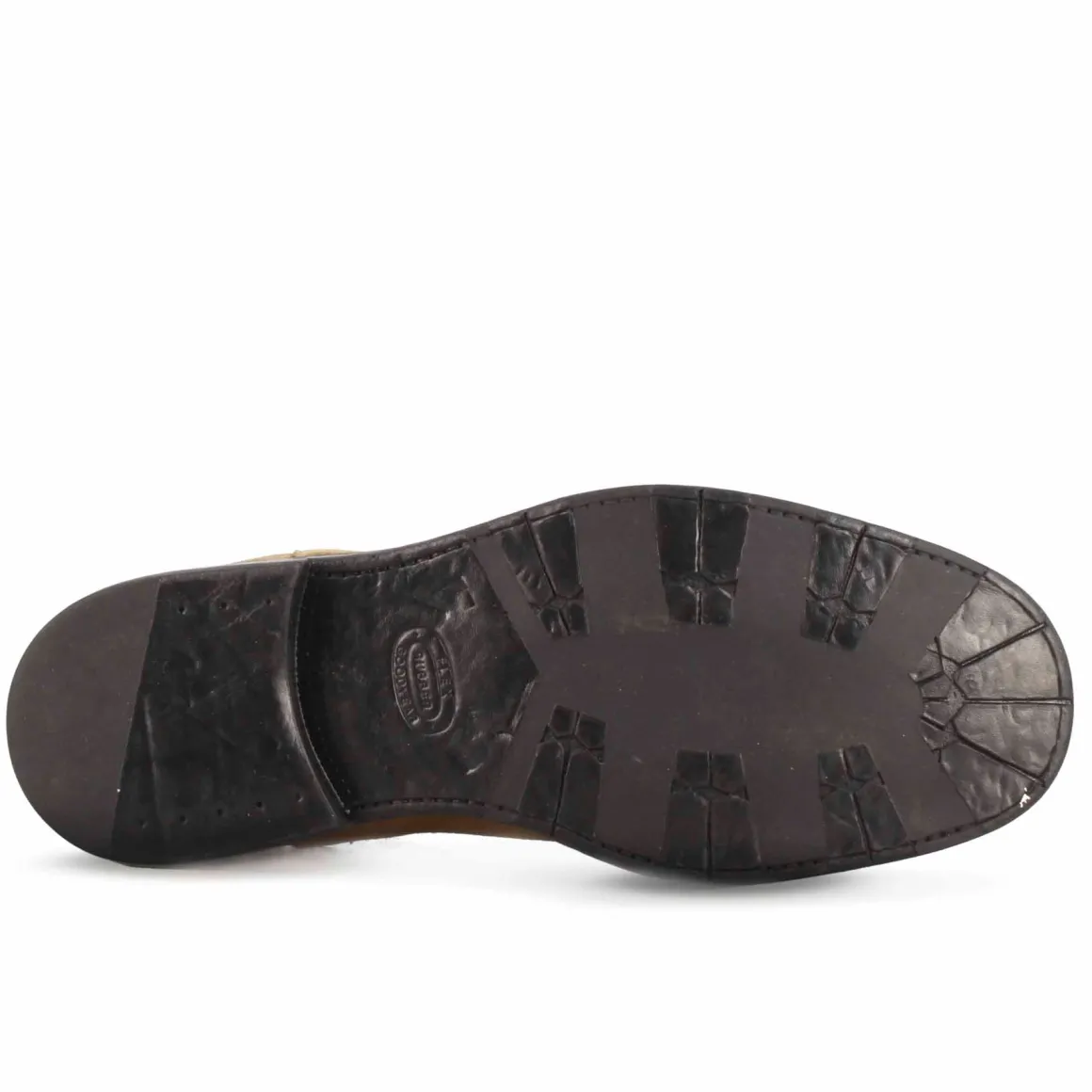 Stivaletto Chelsea Da Uomo In Vera Pelle Scamosciata Marrone Effetto Vintage