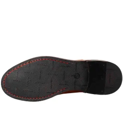 Stivaletto Chelsea Diver Da Uomo In Pelle Lavata Colore Cuoio