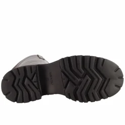 Stivaletto Da Donna In Vera Pelle Colore Marrone Scuro