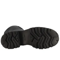 Stivaletto Da Donna In Vera Pelle Colore Nero