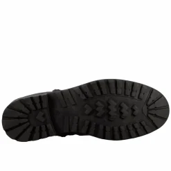 Stivaletto Da Uomo Con Arricciatura In Pelle Colore Grigio