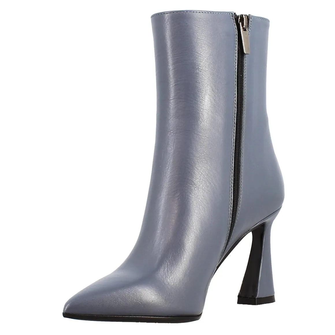 Tronchetto In Pelle Tiffany Color Azzurro