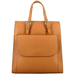 Zainetto Casual Da Donna In Pelle Colore Marrone