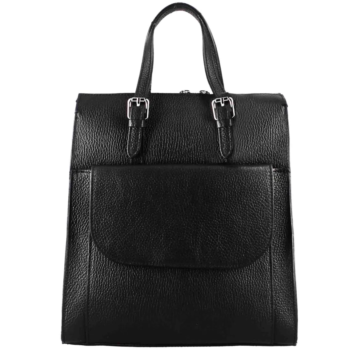 Zainetto Casual Da Donna In Pelle Colore Nero