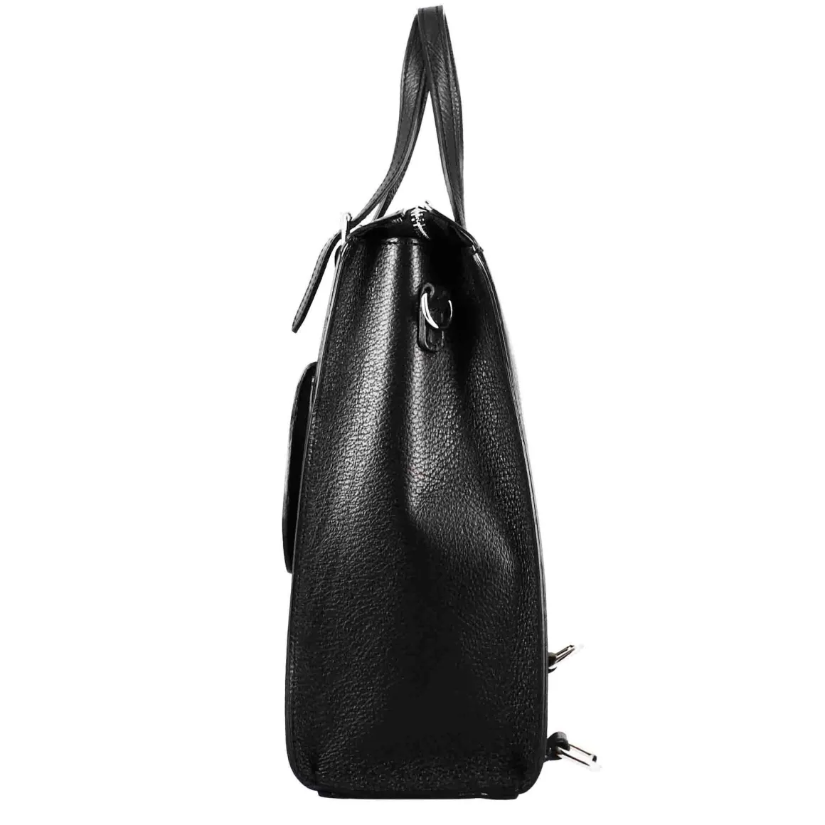 Zainetto Casual Da Donna In Pelle Colore Nero