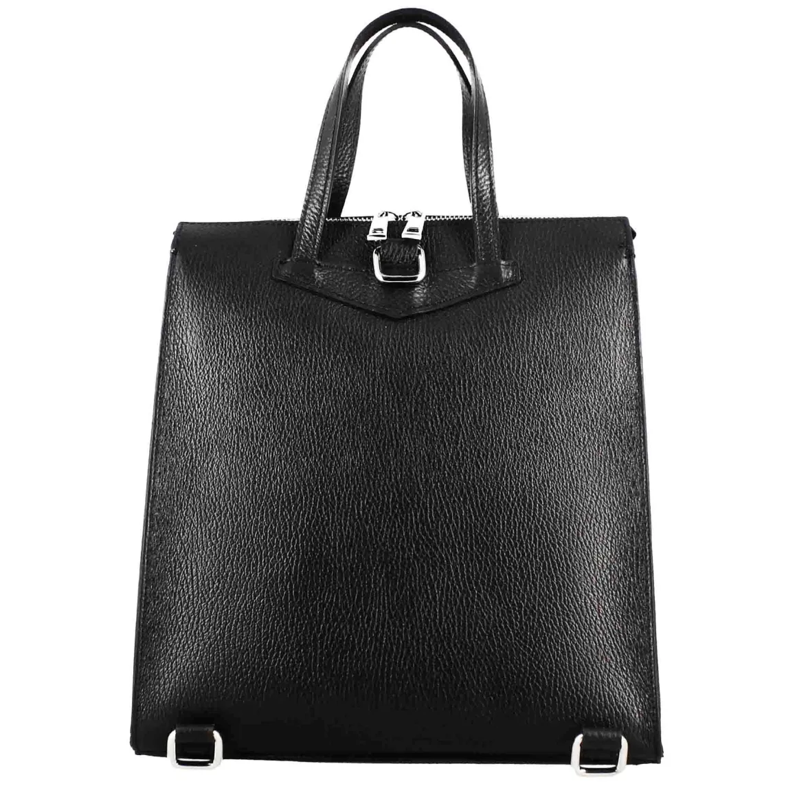 Zainetto Casual Da Donna In Pelle Colore Nero