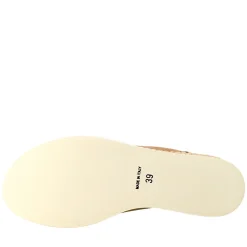 Zeppa Da Donna Biocolore Panna E Cuoio